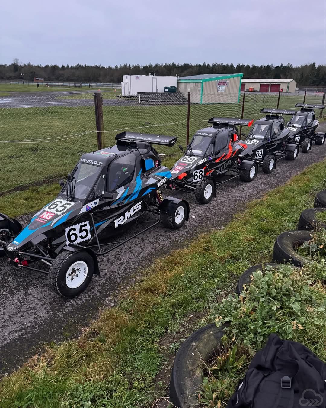 First ever cross car rally in the Uk 29th December